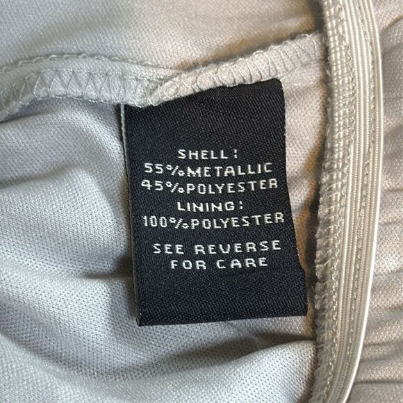 MSK
Split-Sleeve Metallic Blouson Top - Picture 5 of 10